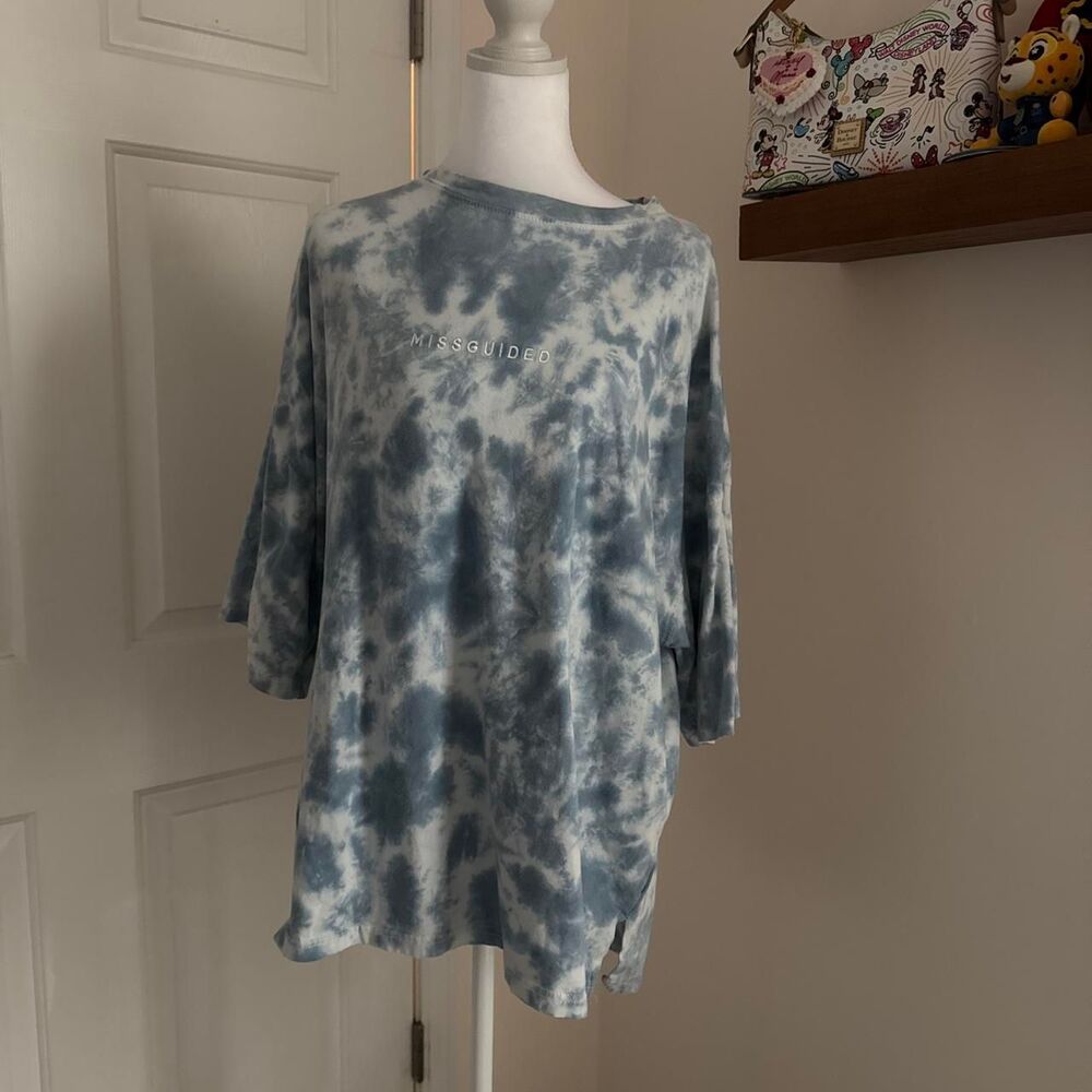 Missguided Women's Blue T-shirt